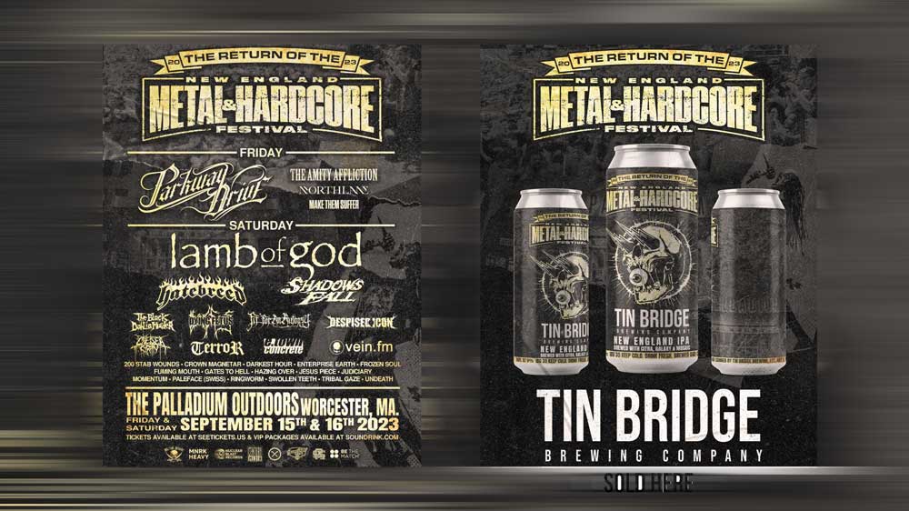 Tin Bridge Brewing Releases Special New England Metal And Hardcore Fest