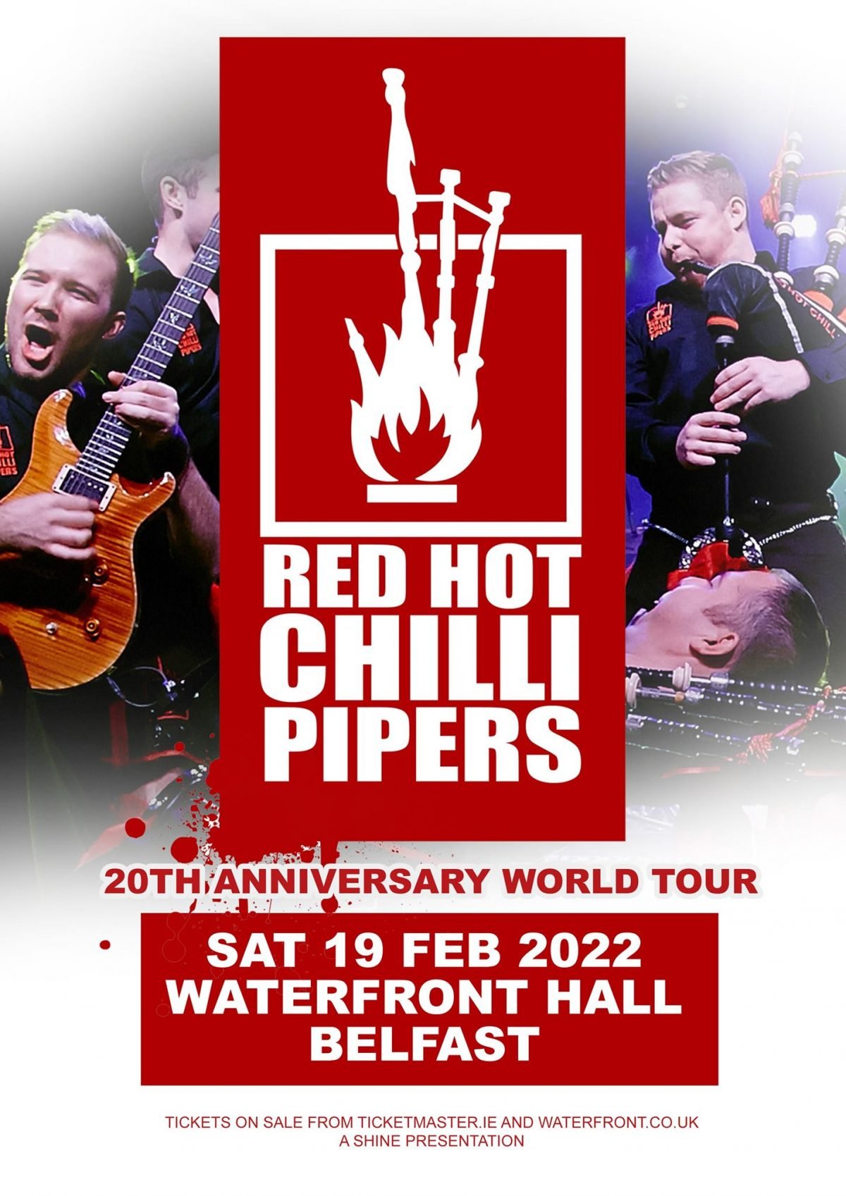 RED HOT CHILLI PIPERS (20th Anniversary World Tour 2022) AT THE