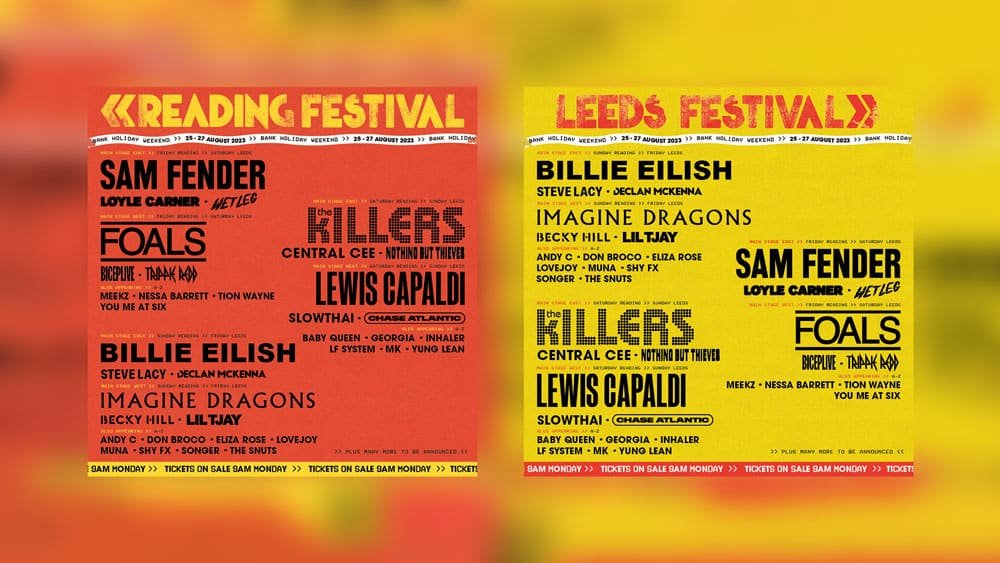 Last chance to join us at Reading and Leeds Festival 2023!
