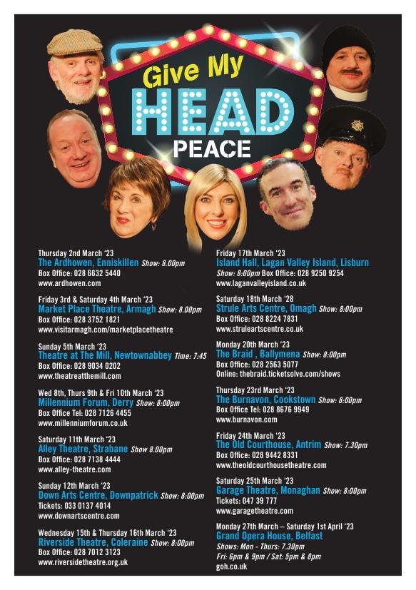 give my head peace tour dates 2023