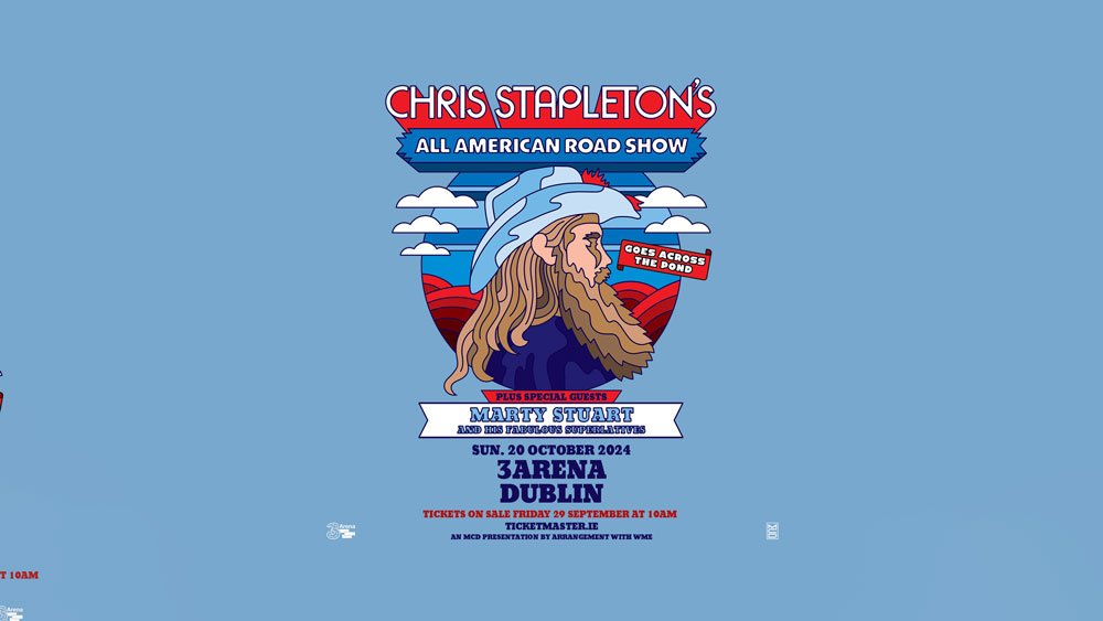 Chris Stapleton Confirms 2024 “All-American Road Show” - Live Nation  Entertainment