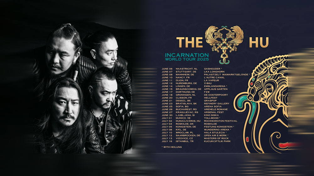 THE HU ANNOUNCE 2025 EUROPEAN TOUR R O C K N L O A D